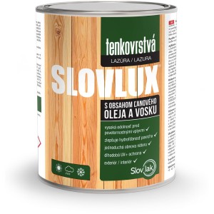 Slovlux-tenkovrstvá lazura - 2,5L 