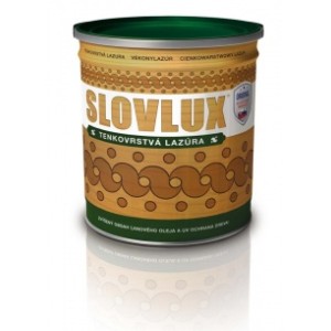 Slovlux-tenkovrstvá lazura- 2,5L - ukončená expirace